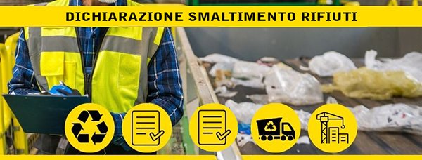 Dichiarazione smaltimento rifiuti